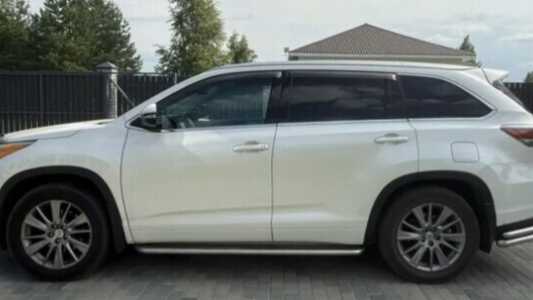 Toyota Highlander III (XU50), 2014, пробег 197000 км