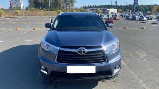 Toyota Highlander III (XU50), 2015, пробег 160000 км