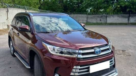 Toyota Highlander III (XU50) Рестайлинг, 2017, пробег 156000 км Toyota Highlander III (XU50) Рестайлинг, 2017, пробег 156000 км
