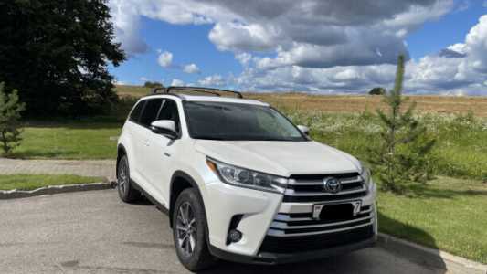 Toyota Highlander III (XU50)  Рестайлинг, 2018, пробег 112000 км