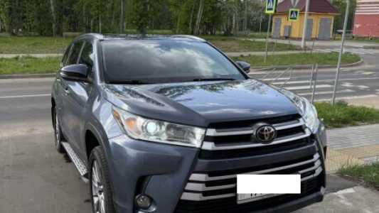 Toyota Highlander III (XU50)  Рестайлинг, 2019, пробег 114263 км