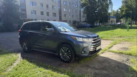 Toyota Highlander III (XU50)  Рестайлинг, 2019, пробег 114263 км
