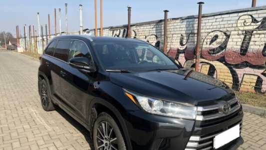 Toyota Highlander III (XU50) Рестайлинг, 2019, пробег 127000 км Toyota Highlander III (XU50) Рестайлинг, 2019, пробег 127000 км