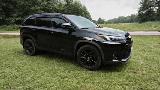 Toyota Highlander III (XU50)  Рестайлинг, 2019, пробег 53000 км