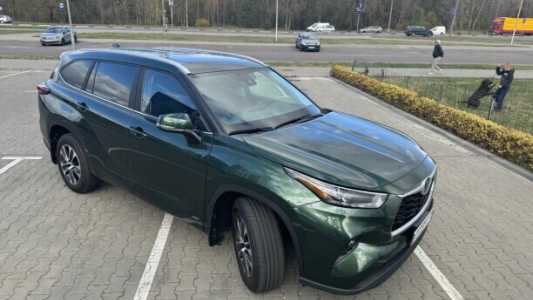 Toyota Highlander IV (XU70), 2023, пробег 7000 км