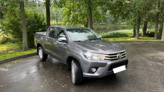 Toyota Hilux VIII (AN120), 2016, пробег 215000 км