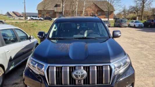 Toyota Land Cruiser Prado J150  2-й рестайлинг, 2018, пробег 345000 км