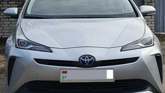 Toyota Prius IV (XW50)  Рестайлинг, 2019, пробег 75000 км