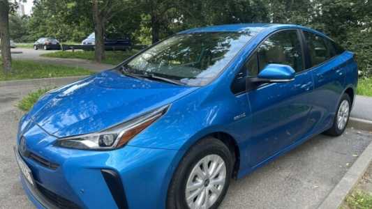 Toyota Prius IV (XW50)  Рестайлинг, 2022, пробег 92000 км