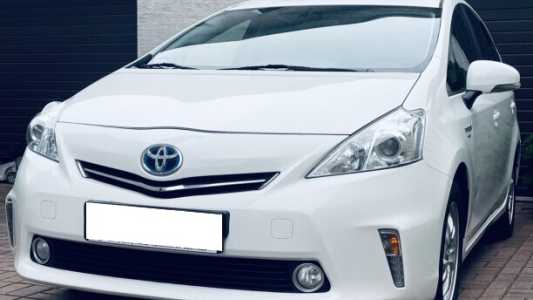 Toyota Prius V(+) ZVW40/41, 2014, пробег 299000 км