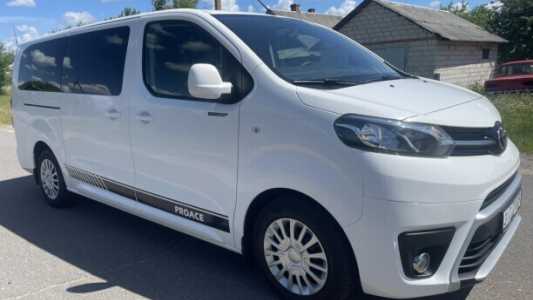 Toyota ProAce Verso II, 2018, пробег 215000 км Toyota ProAce Verso II, 2018, пробег 215000 км
