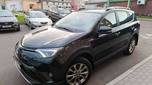 Toyota RAV4 IV (XA40)  Рестайлинг, 2017, пробег 75000 км