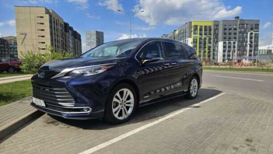 Toyota Sienna IV (XL40), 2021, пробег 70000 км
