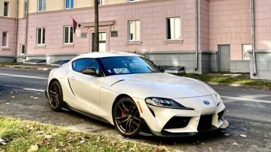 Toyota Supra V (A90), 2021, пробег 17700 км