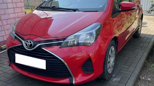 Toyota Yaris III (XP130) Рестайлинг