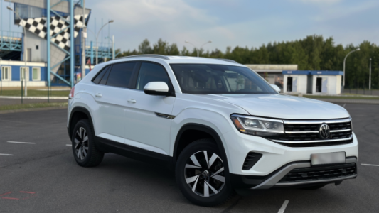 Volkswagen Atlas Cross Sport I, 2020, пробег 68000 км