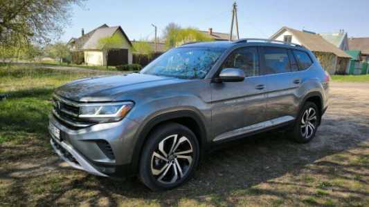 Volkswagen Atlas I Рестайлинг, 2022, пробег 72000 км Volkswagen Atlas I Рестайлинг, 2022, пробег 72000 км