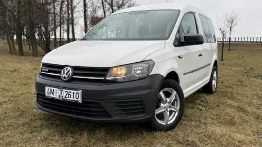 Volkswagen Caddy IV, 2019, пробег 65000 км