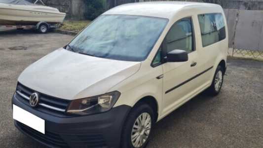 Volkswagen Caddy IV, 2019, пробег 97000 км
