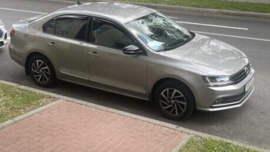 Volkswagen Jetta VI Рестайлинг, 2017, пробег 105000 км Volkswagen Jetta VI Рестайлинг, 2017, пробег 105000 км