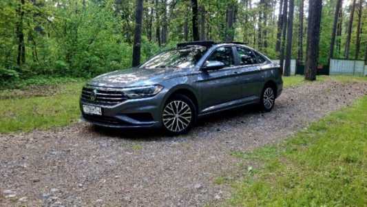 Volkswagen Jetta VII, 2019, пробег 96800 км
