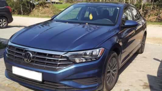 Volkswagen Jetta VII, 2021, пробег 72000 км