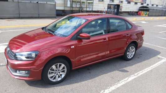 Volkswagen Polo Sedan I  Рестайлинг, 2016, пробег 10097 км