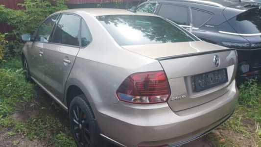 Volkswagen Polo Sedan I  Рестайлинг, 2019, пробег 139120 км