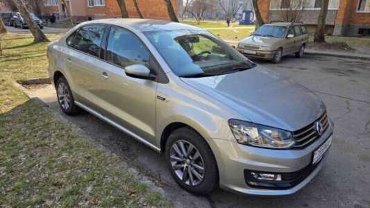 Volkswagen Polo Sedan I Рестайлинг, 2019, пробег 68200 км Volkswagen Polo Sedan I Рестайлинг, 2019, пробег 68200 км