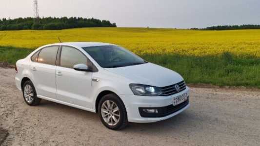 Volkswagen Polo Sedan I Рестайлинг, 2019, пробег 75990 км Volkswagen Polo Sedan I Рестайлинг, 2019, пробег 75990 км