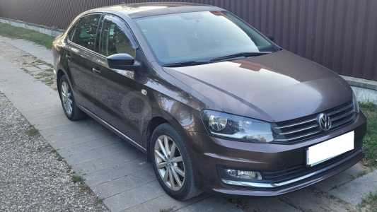 Volkswagen Polo Sedan I Рестайлинг