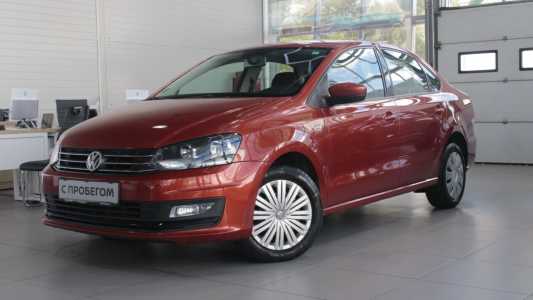 Volkswagen Polo Sedan I Рестайлинг