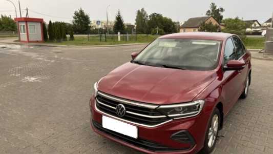 Volkswagen Polo Sedan II, 2020, пробег 128000 км