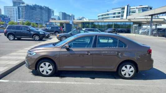 Volkswagen Polo Sedan II, 2020, пробег 25500 км
