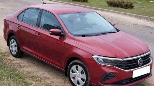 Volkswagen Polo Sedan II, 2020, пробег 50193 км