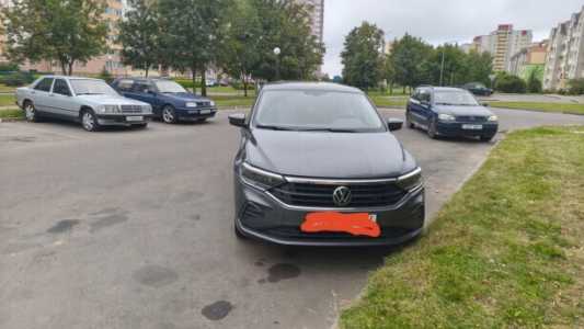 Volkswagen Polo Sedan II, 2021, пробег 48000 км
