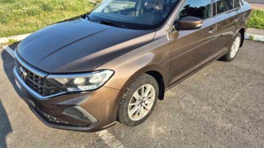 Volkswagen Polo Sedan II, 2021, пробег 96171 км