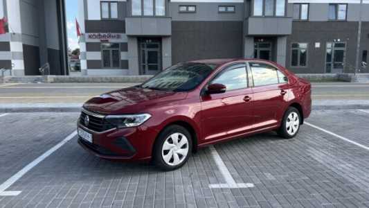 Volkswagen Polo Sedan II, 2022, пробег 97000 км