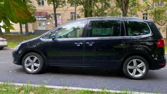 Volkswagen Sharan II, 2014, пробег 257976 км