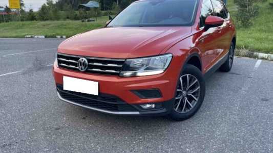 Volkswagen Tiguan Allspace II, 2020, пробег 105500 км