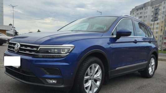 Volkswagen Tiguan II, 2018, пробег 124000 км