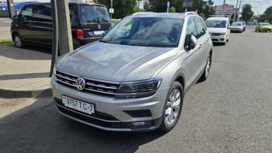 Volkswagen Tiguan II, 2018, пробег 166900 км