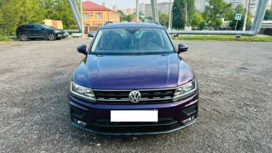 Volkswagen Tiguan II, 2020, пробег 98000 км