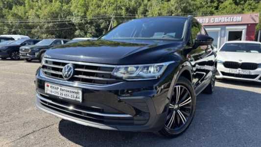 Volkswagen Tiguan II Рестайлинг, 2021, пробег 106000 км