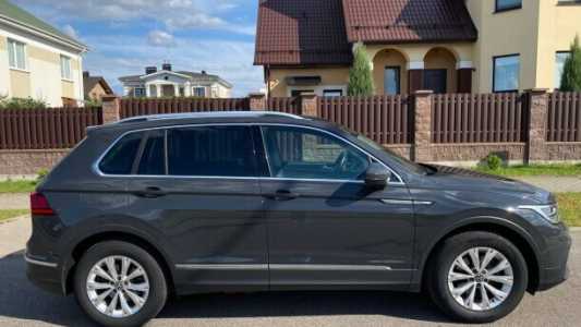 Volkswagen Tiguan II Рестайлинг, 2021, пробег 87000 км