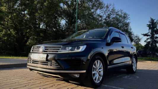 Volkswagen Touareg II  Рестайлинг, 2014, пробег 238000 км