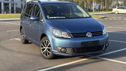 Volkswagen Touran I  2-й рестайлинг, 2014, пробег 109000 км