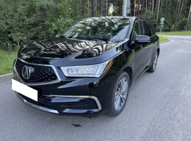 Acura MDX III  2-й рестайлинг, 2017, пробег 133736 км
