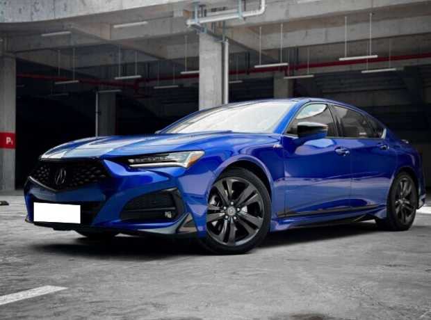 Acura TLX II, 2021, пробег 94450 км