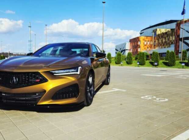 Acura TLX II, 2023, пробег 5100 км